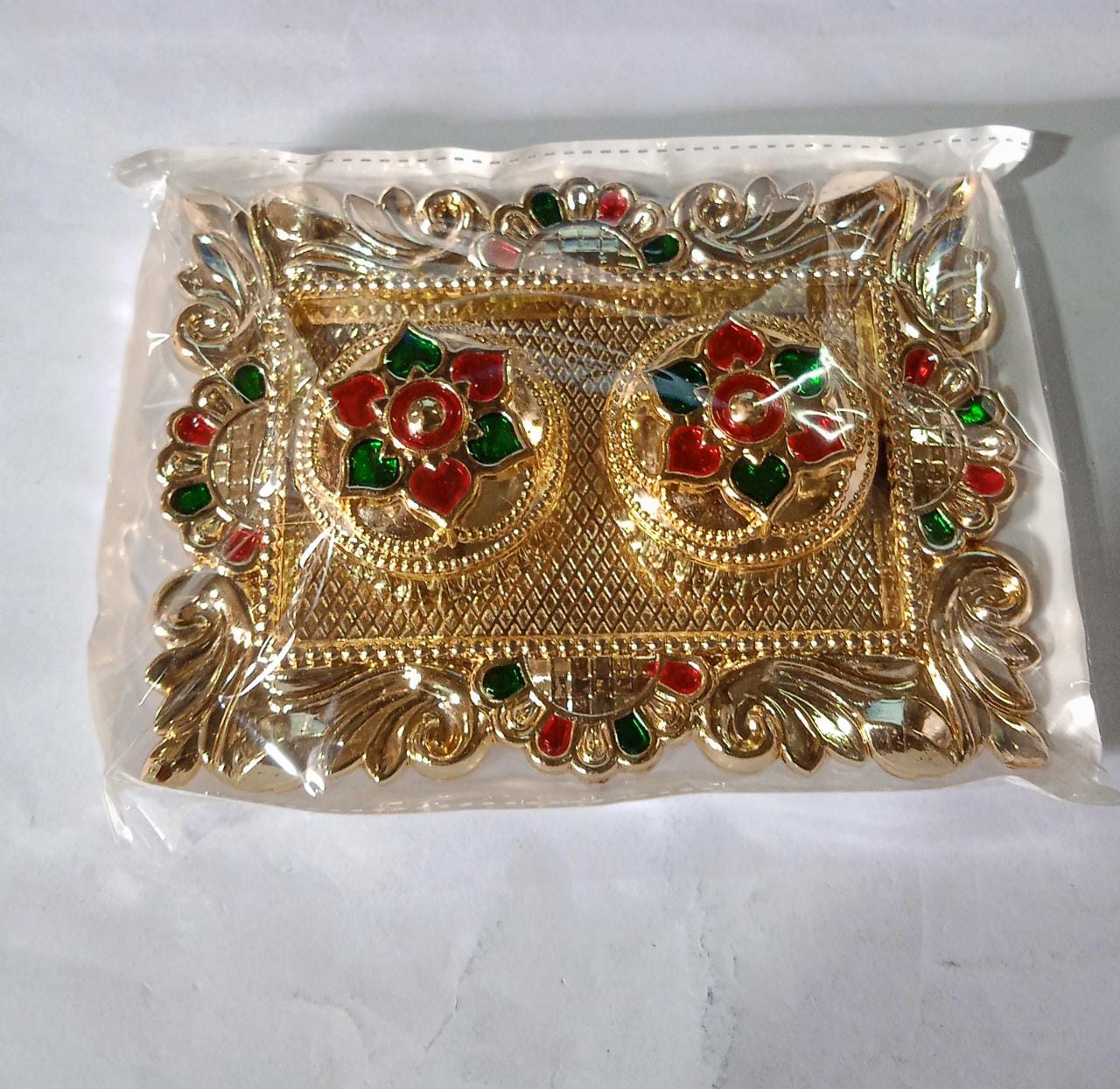 Rakasha Bandhan Special Puja Thali, Kumkum Thali Holder, Pooja Return Gift, Indian Housewarming Gifts, Brother/Bhai/Bhabhi/Sister/Family Rakhi for Rakshabandhan, Diwali Rakasha Bandhan Special Puja Thali, Kumkum Thali Holder, Pooja Return Gift, Indian Housewarming Gifts, Brother/Bhai/Bhabhi/Sister/Family Rakhi for Rakshabandhan, Diwali